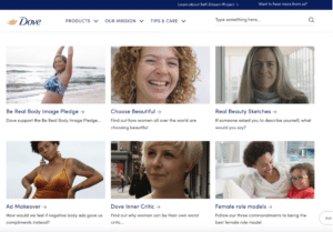 Dove campaigns